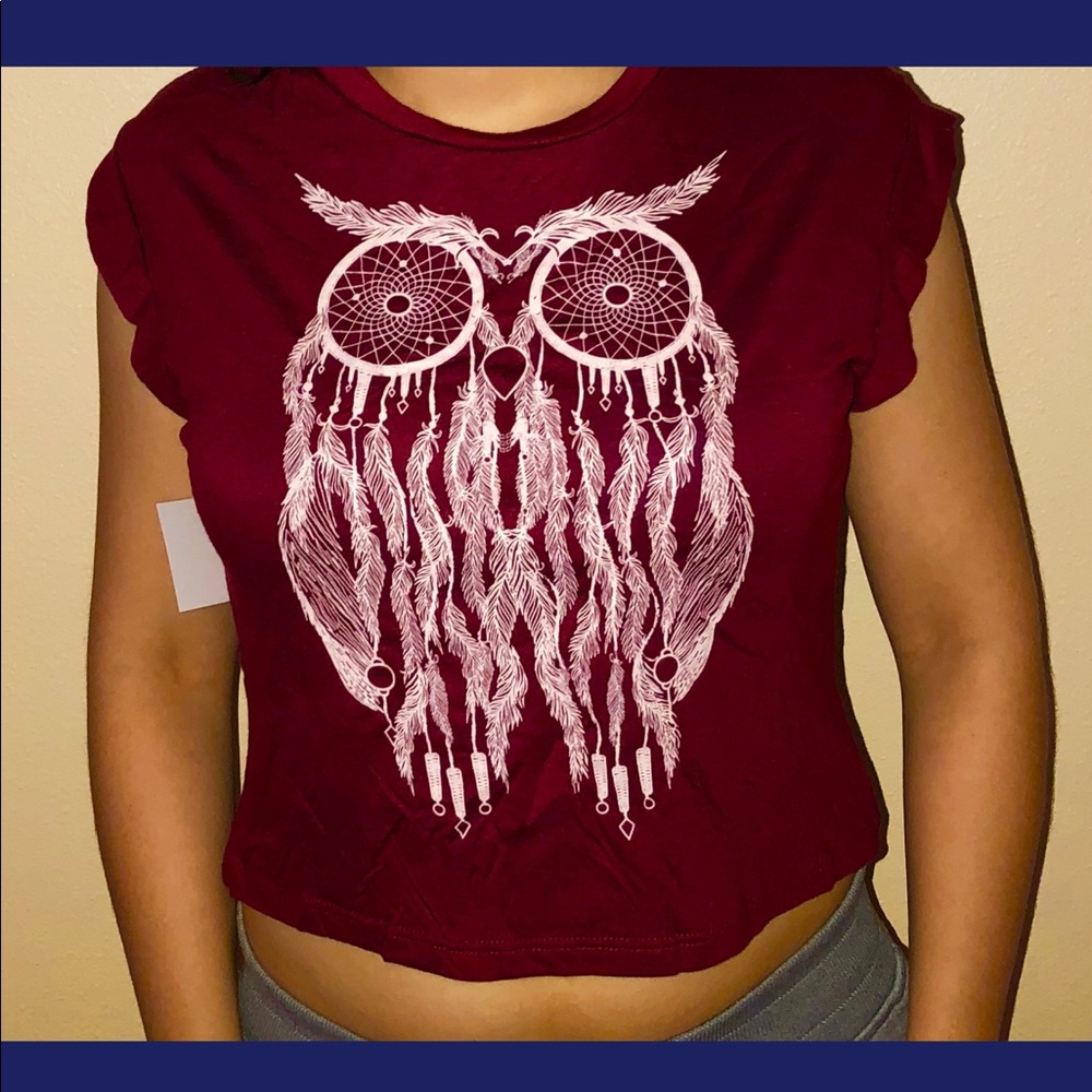 Owl short top